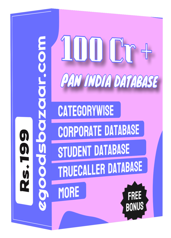 100 crore + pan india database bundle in just rs 199