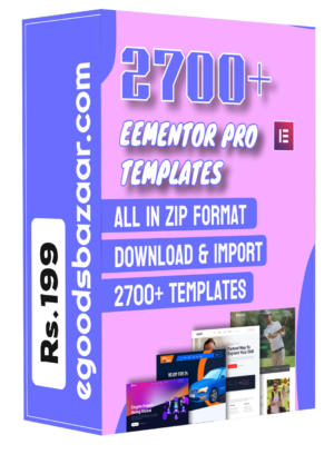 2700+ elementor templates bundle