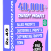 40000+ Chatgpt prompts with bonus