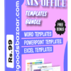 Ms office templates Bundle